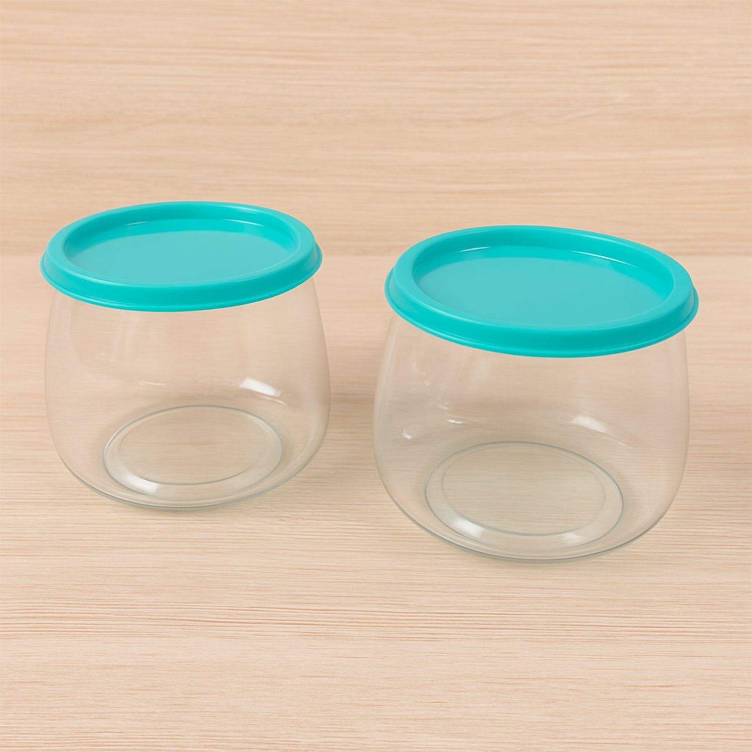 Airtight Storage Containers Set  Approx 900ml (2 Pc) Airtight Storage Containers Set  Approx 900ml (2 Pc)